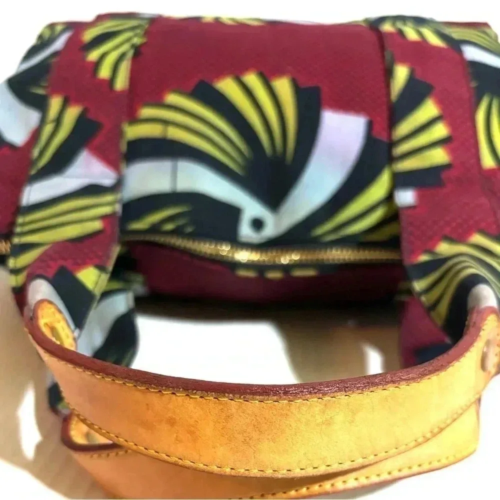 MZ Wallace multicolor print satchel handbag